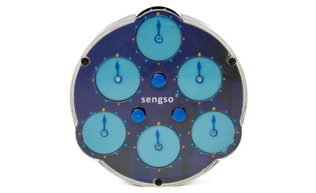 Часы Рубика SengSo 3x3 Magnetic Clock, Цветной