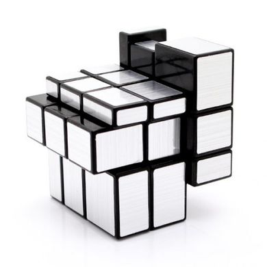 Зеркальный куб ShengShou (серебро), Черный