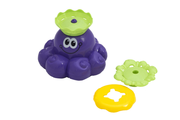Игрушка для ванной Осьминог Олли, фиолетовый