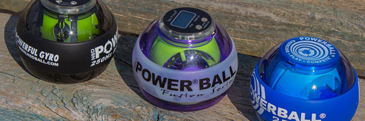 Тренажер кистевой Powerball 250 Hz Pro Blue, синий (5060109200133)