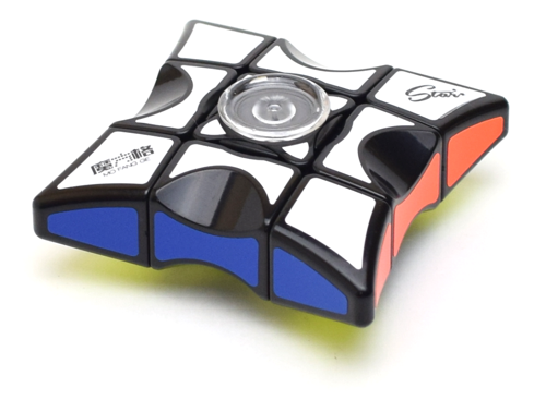 Qiyi 1x3x3 Fidget Cube, Черный, черный