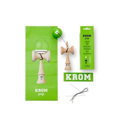 Кендама KROM POP LOL для новичка Салатовый