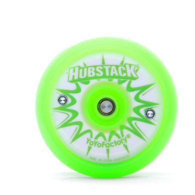 Йо-йо Yoyofactory Hubstack з хабстеками Зелене