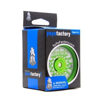 Йо-йо Yoyofactory Hubstack з хабстеками Зелене