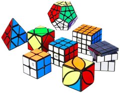 Набір головоломок QiYi 8 cubes Bundle (8 од.), Чорний