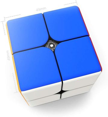 Куб Gan 249 2x2x2 v2, Кольоровий