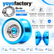 Йойо профессиональное Yoyofactory Axolotl Металлический Синий