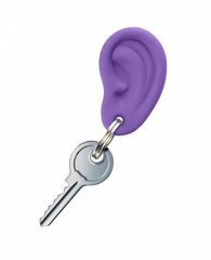 Брелок на ключи Вухо із сережкою, Фіолетовий, Фіолетовий