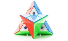 Пирамидка MoYu Weilong Pyraminx Magnetic, Цветной