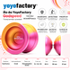 Йо-йо YoyoFactory Godspeed Оранжево-розовый