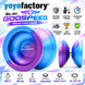 Йо-йо YoyoFactory Godspeed Фиолетово-синий