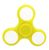Светящийся спиннер (LED fidget spinner) - пластиковый с LED подсветкой, Жёлтый, желтый