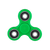 Спиннер (fidget spinner) - пластиковый с подшипниками, Зелёный, зеленый