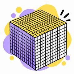 Кубики 8x8 - 13x13