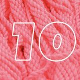 Мотузки для йо-йо Поліестер 100% POWERSTRING, Рожеві, 10 шт