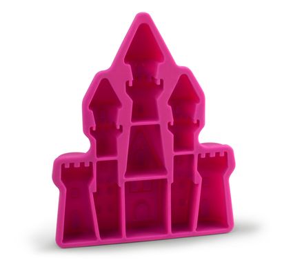 Форма для льда Замок, Розовый, розовый