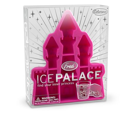 Форма для льда Замок, Розовый, розовый