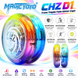 Magicyoyo D1 йо-йо Trans tripple Fade Glitter caps