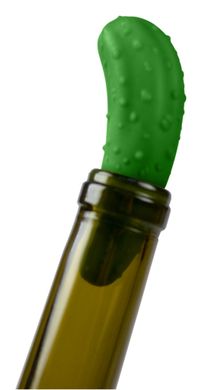 Пробка для бутылки Огурец, Зелёный, зеленый