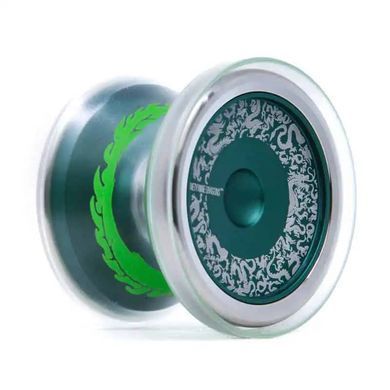 YoyoFactory 99 Dragons профессиональное йойо Зеленый Clear