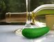Пробка для пляшки Огірок, Зелений, зеленый