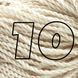 Бавовна 100% POWERSTRING, Мотузки для йо-йо Білий, 10 шт