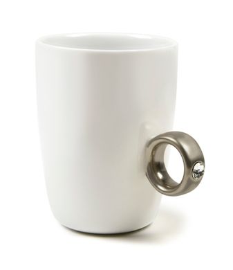 Чашка С кольцом, белый