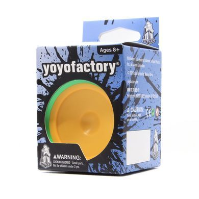 Професійне йойо Yoyofactory Yoyo Czech Point Pivot Жовто-зелене