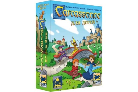 Настольна гра Carcassonne для дітей (4+, Укр)