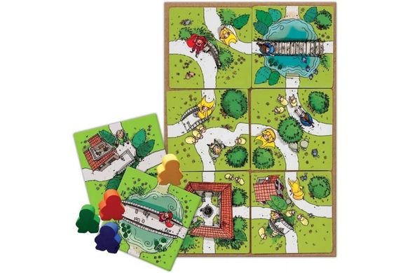 Настольная игра Carcassonne для детей (4+, Укр)
