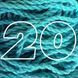 Мотузки для йо-йо Бавовна 100% POWERSTRING, Синій, 20 шт
